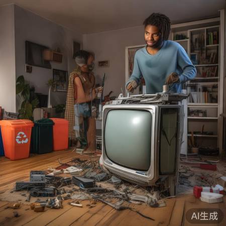 修电视机，环保又节能