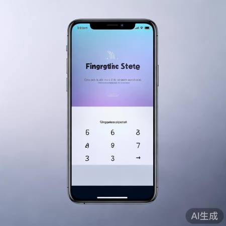 指纹设置，输入密码解锁