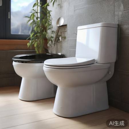 马桶外观：复古与智能并存