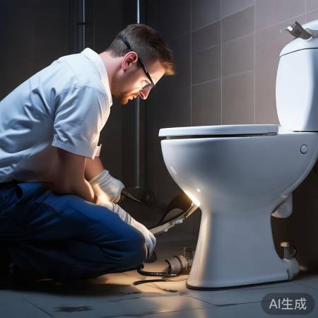 检查马桶密封圈防漏