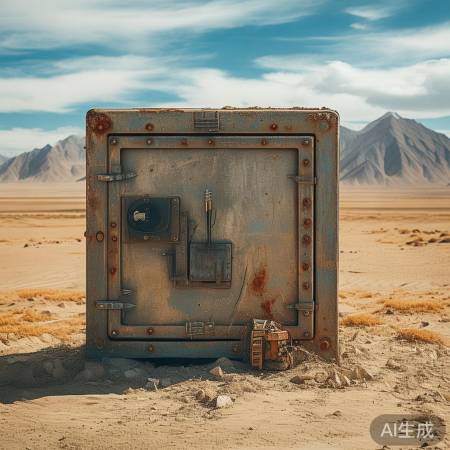 老式保险柜，历史感十足