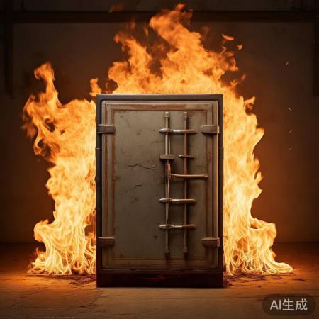 老式保险柜防火达千度