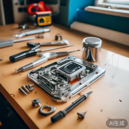 拆指纹锁工具准备