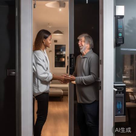 指纹锁多解锁方式,人脸识别开门