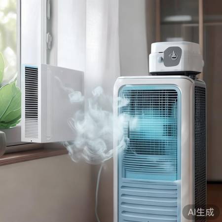 空调扇：风扇+水冷，节能静音