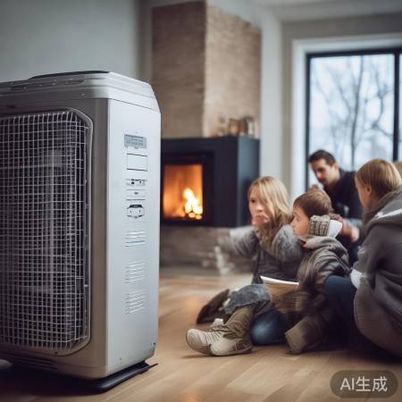 美的空气能PL,冬天保暖神器