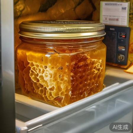 蜂巢蜜冰箱保存23月