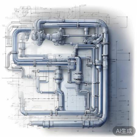 “中央空调水管图解析完毕”