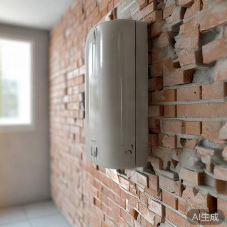 “挂热水器需加固墙体”