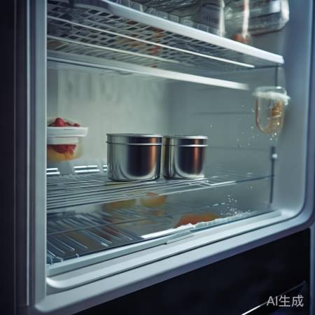 冰箱内物品松动,碰撞有声