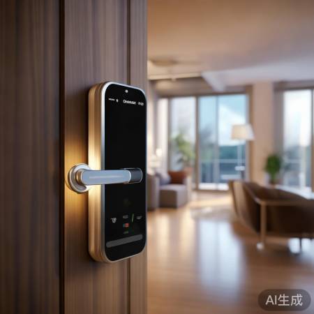 智能锁四级防护,手机监控全家安