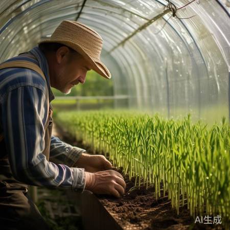 农村冰箱种小麦新技能