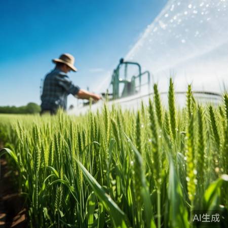 麦苗生长需适度湿度