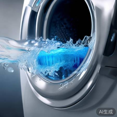 蓝色滤网洗衣高效节水