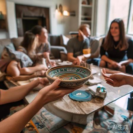 “花纹碗不宜消毒柜消毒”