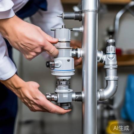 安装泄压阀，先手后扳手，检查无