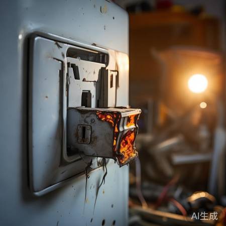 检查插头，注意烧毁痕迹