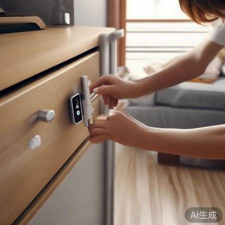 智能指纹锁安装图解