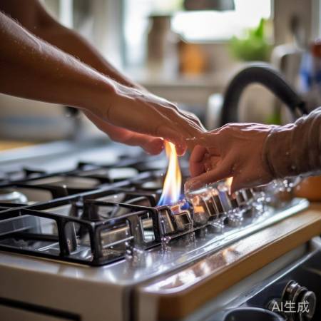 “检查燃气泄漏，安全第一”