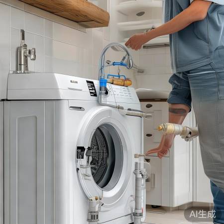 洗衣机水管接法详解