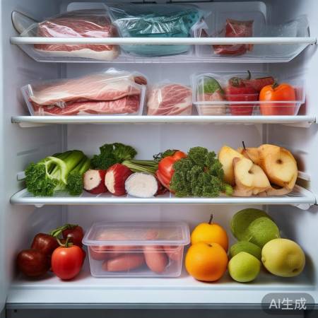 冰箱合理布局，食物分类存放