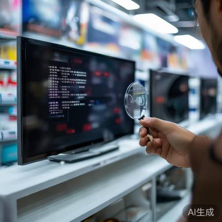 多种方法识电视出厂日