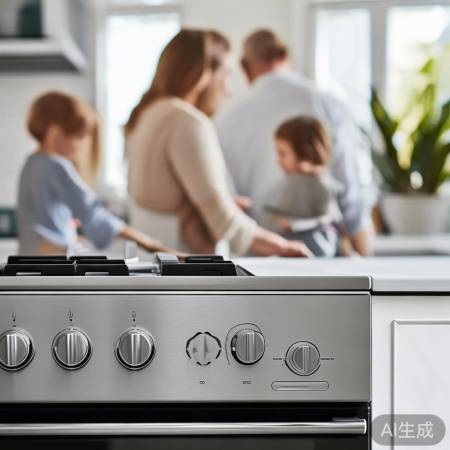 燃气灶操作简单，老人小孩易学