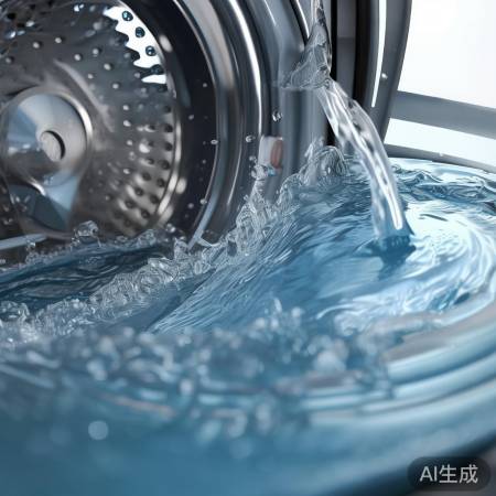 洗衣机放水开盖找问题