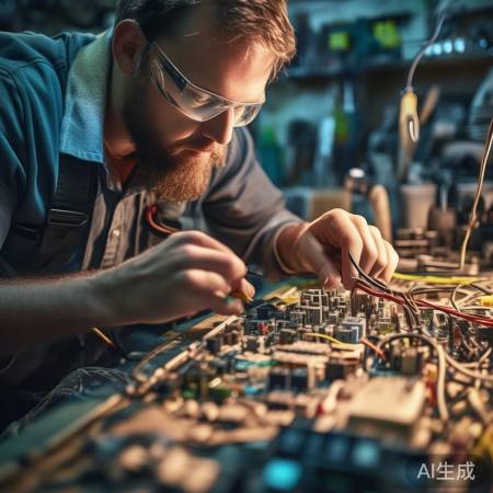 检查电路，专业人士帮忙