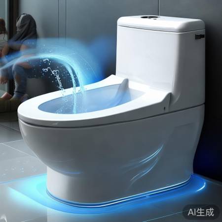 智能马桶450,自动冲洗,卫生