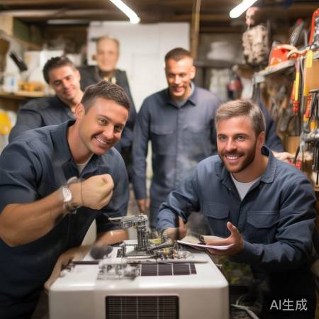 隆尧空气能维修团队专业热情