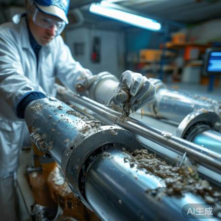 燃气杂质致气路问题，清理气阀燃