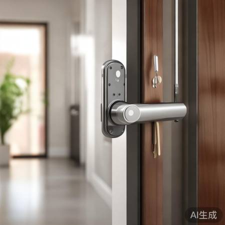 智能锁有时靠机械钥匙解锁