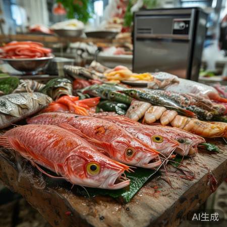 海鲜新鲜，速食或速冻