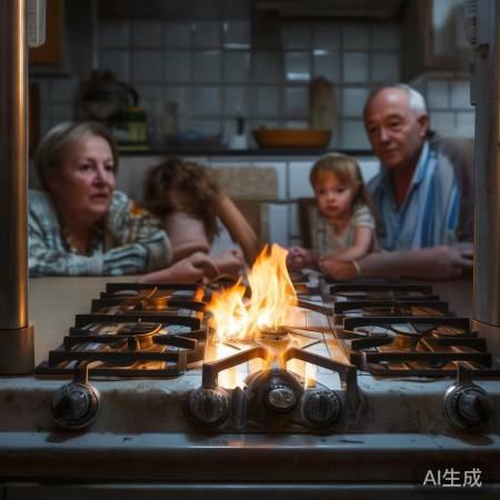 燃气灶不宜长时间开启
