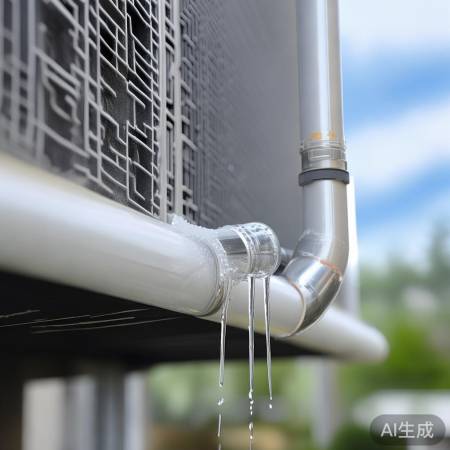 空调外机排水管畅通很重要