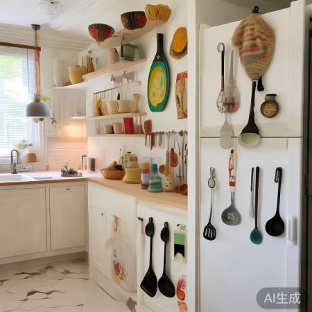 创意挂钩，温馨厨房