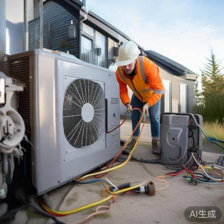 确认电源,保障热泵效率