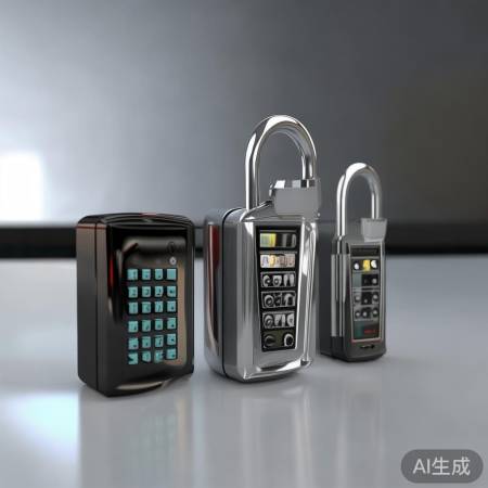 高科技密码锁,价格不菲