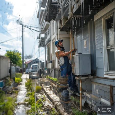 高淳修空气能漏水难题