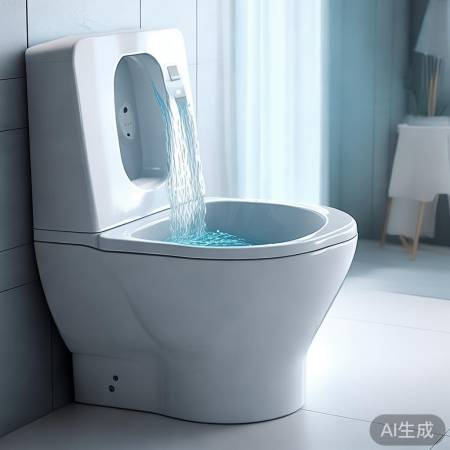 智能马桶,翻转式高效排水