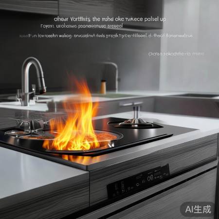 高效集成灶，快速烹饪无油烟