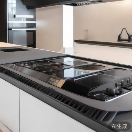 集成灶斜边设计，美观实用