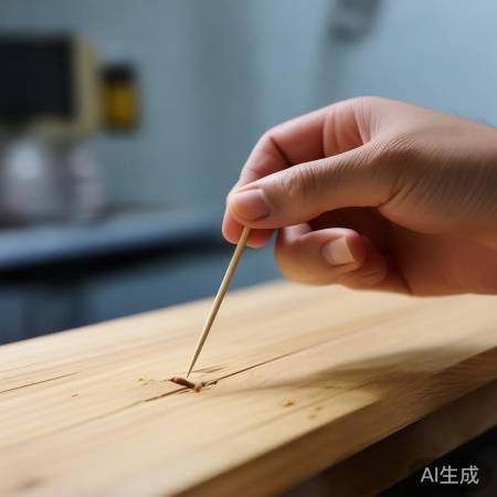 牙签巧妙除缝隙