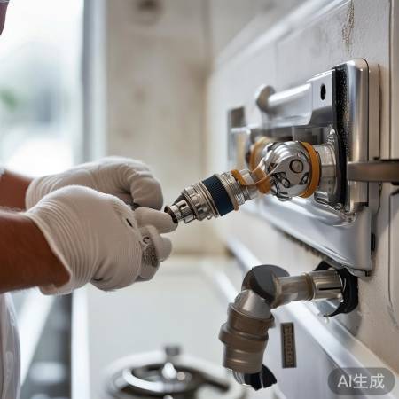 安装开关，套橡皮筋，拧紧螺丝。