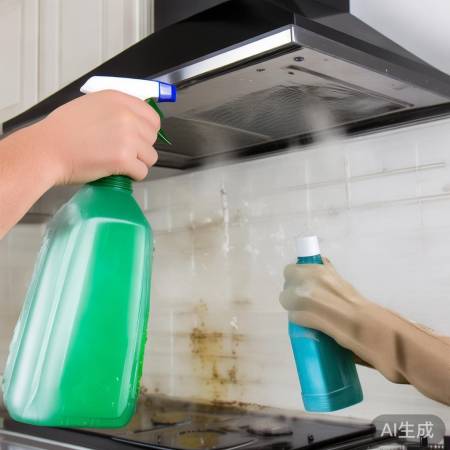 “油烟机清洁剂，去油污神器”