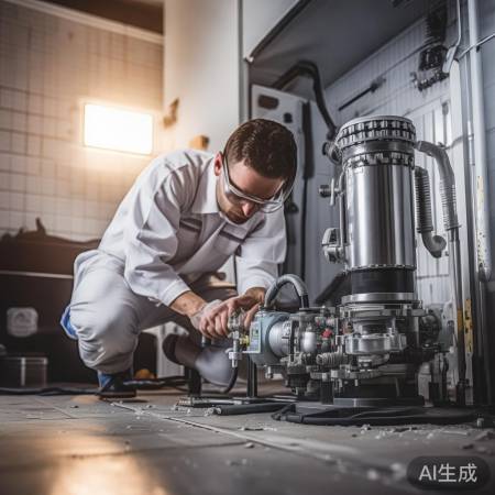 安装水泵，注意连接