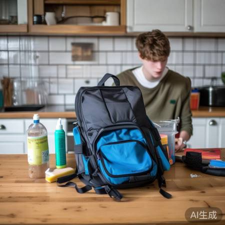 分享洗书包秘诀