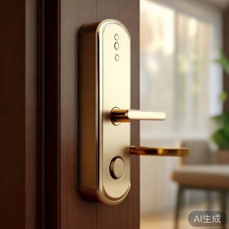 时尚指纹锁,守护温馨家