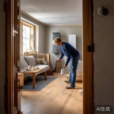 壁挂炉旁找位,避障保活动